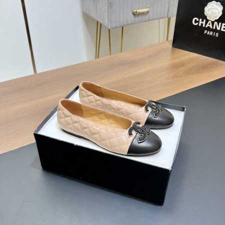 顶级版本 官网同步Chanel 24早秋新款 菱格新扣芭蕾舞、单鞋 香奶奶家一贯的优雅名媛气质 高级感十足 上脚非常nice～ 不管光脚穿或搭配裙装、裤装、 都 - 点击图像关闭
