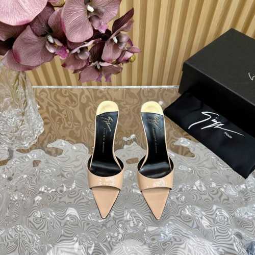 Giuseppe Zanotti SS2024夏季新品！ 全新春夏系列水钻高跟凉鞋 ！ 尖头高跟拖鞋淡淡的夏日里怎么少得了一双仙女鞋 各种小裙子搭配起来 完全不