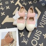 橙子出厂价p marni 玛尼 魔术贴厚底休闲鞋大头鞋玛丽珍鞋 厚底 5Cm 码数 35-40
