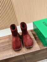 顶级品质 Bottega Veneta ss24 new arrival～ Bv 2024秋冬SNAP系列新款雪地靴新品 葆蝶家经典雪地靴～美拉德色系太百搭了～
