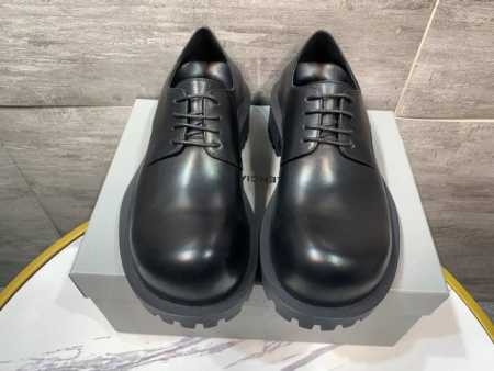 2054BALENCIAGA巴黎世家新品HUMMER德比鞋，轻度不对称圆头系带鞋，购入原版爆拆，一比一开发，大底一比一开模，面料进口牛皮革，里牛皮，垫脚牛皮，大 - 点击图像关闭