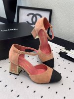 Chanel新款玛丽珍凉鞋 顶级版本 拥有香家特色优雅名媛气质 原版进口羊京鞋面 内里脚进口羊皮 意大利真皮大底 Size:35-39 40 41定做不退换