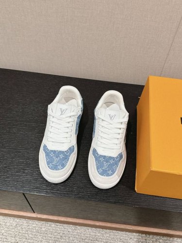 顶级品质 Louis Vuitton Ss24 New Arrival～ Lv 2024春夏新品｜航海系列运动鞋 本款 Time Out 运动鞋为柔软牛皮革压印