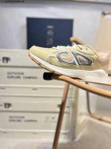 Dior迪奥休闲时尚运动鞋系列 渠道原装订单 釆用超软舒适透气面料 鞋底采用橡胶大底内外锁死工艺1116151 Am7021057#40-46