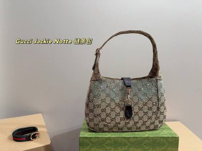 折叠盒尺寸27.26 酷奇Gucci Jackie Notte 链条包