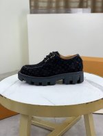 工厂p价p Louis Vuitton 路易登威 Lv男士商务休闲皮鞋 奢华尊贵全部采用进口原版牛皮 只为打造更为舒适的穿着体验 鞋面 原版高端小牛皮进口柔软牛