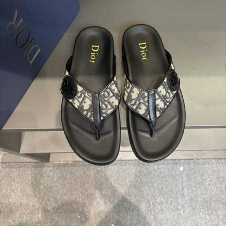 码数38-45 Dior迪奥 最新款H-Town 系列 Oblique 厚底 拖鞋 凉鞋 原版购入开发 做货 这款 Dior H-Town 凉鞋致敬运动风格经典 - 点击图像关闭