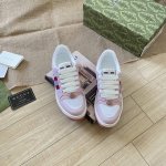 出厂： Gucci 古驰2025顶级专柜 代购系列 官网上新 全球同步 古驰顶级情侣脏脏鞋 情侣鞋 古驰情侣 Gucci鞋控 小红书热搜常客 情侣穿搭Oot D