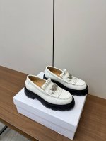 2025 早春新款流苏五金扣乐福鞋 一眼就想要的乐福鞋#简单大方‘低调奢华！配上醒目的Chanristian Dior标志扣#非常高级穿着舒适好看而且好搭配#春