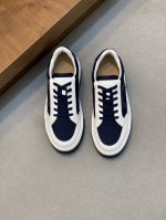 Ferragamo 菲拉格慕 -高端品质 原单 -鞋面：纳帕小牛皮、品牌帆布布匹、鞋身车缝品牌logo -内里：品牌帆布，垫脚；水染牛皮 -大底：Tpr 橡胶发