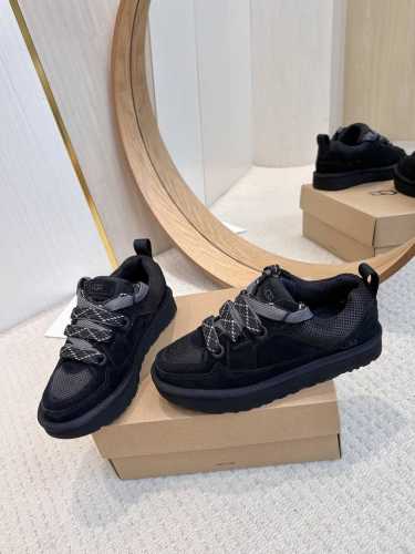 工厂批 UGG｜25SS梅尔休闲鞋 街头款 品牌经典DNA元素衍生的全新休闲鞋撞色双鞋带设计，随意DIY翻毛皮面料质感好，一款三色，码数34-41码