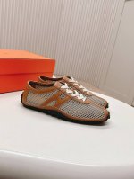 Hermes 爱马仕H家25ss新款网面玛丽珍休闲鞋 丑鞋的时髦 上脚真心不丑，穿上就是时髦人儿，脚感非常舒服又轻便，经典运动风格+网面色设计，丑的耐看面料：原