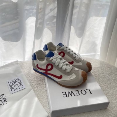 橙子出厂价 ，扣子配件+15 Loewe 罗意威2025早春新款 Ballet Runner 2.0芭蕾运动鞋阿甘鞋德训鞋 二代Ballet Runner升级2