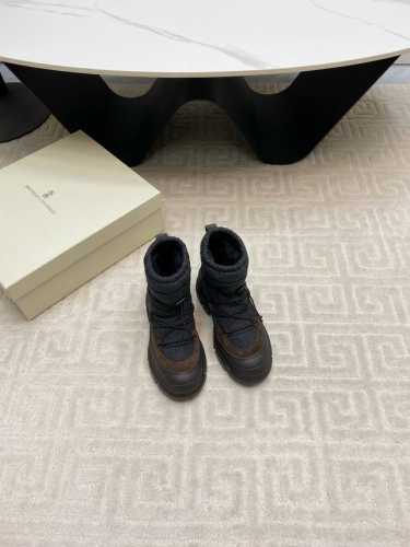 出厂价 小众潮牌Brunello Cucinelli BC 2024ss秋冬松糕厚底袜筒短靴、马丁靴系列新品！ 强推 显高又显腿的绝绝子短靴 低调优雅的穿搭风格