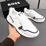BOSS精品系列。鞋面采用反毛皮配进口透气网料，细腻网布内里，超轻软弹PU大底。男款38-44 45定做 按平时穿着码数选择即可 。
