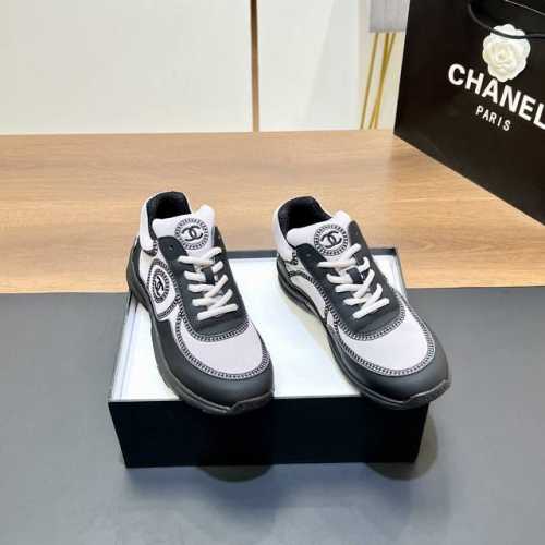 Chanel 香奈儿2024早秋新款熊猫运动鞋 各大博主社交日推款，这季新款简直闭眼入，上脚狂好看，率性的休闲运动风，演绎香奈儿的时髦女性气质，整体定制令当时市