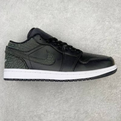 超强福利160 #Ry超级性价比 Air Jordan Aj1 Low 低帮 黑色爆裂纹 Fb9907-001 全新流水线出品 Dt版本唯一平替选择 市场第二梯