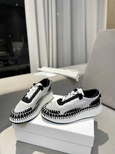 2054春夏chloe 克洛伊Nama sneaker彩虹系列运动鞋、容祖儿和孙怡宋茜明星同款、原材料是可再生物料制作、全手工缝马克线、肉眼可见皆是手工制造、环