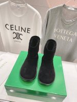 高版本出厂 Bottega Venet* BV大头呆萌雪地靴，这双鞋真的超暖呦！可爱雪地靴！ 剪羊毛内里，编织鞋底，麂皮鞋面可以 City Walk也可以山野漫