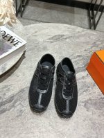 Herme*s 爱马仕H家25ss新款网面玛丽珍休闲鞋 丑鞋的时髦 上脚真心不丑，穿上就是时髦人儿，脚感非常舒服又轻便，经典运动风格+网面色设计，丑的耐看面料：
