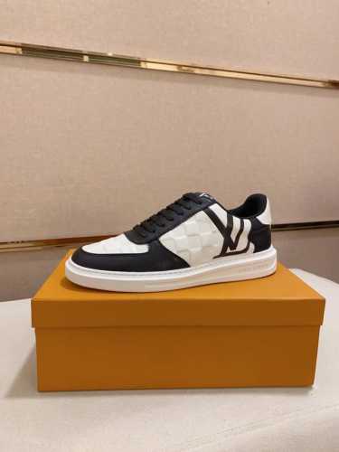 louis Vuitton 路易威登 Lv 顶级新款专柜同步发售，鞋面意大利进口头层牛皮，全进口羊皮内里，完全1比1复刻，鞋底：原厂特供原版底，独家活动成型底超