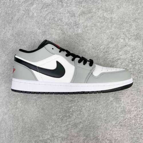 超强福利160 #Ry超级性价比 Air Jordan Aj1 Low 低帮 烟灰 553558-030 全新流水线出品 Dt版本唯一平替选择 市场第二梯队最强
