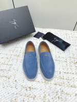 出厂 高版本 Giuseppe Zanotti朱塞佩萨诺第25最新简约休闲系列 一脚蹬休闲平底鞋乐福鞋男款 原版购入开发 做货 这款Giuseppe Zanot
