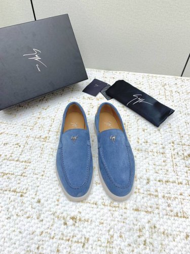 出厂 高版本 Giuseppe Zanotti朱塞佩萨诺第25最新简约休闲系列 一脚蹬休闲平底鞋乐福鞋男款 原版购入开发 做货 这款Giuseppe Zanot