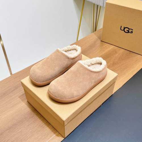 广州版本 2024新款UGG油叽叽包头拖鞋 毛毛拖鞋 棉鞋UGG真的是必须人手一双！慵懒随性的代表，穿搭上脚真的很高级 上脚包裹感超nice，很舒服，懒人必备，