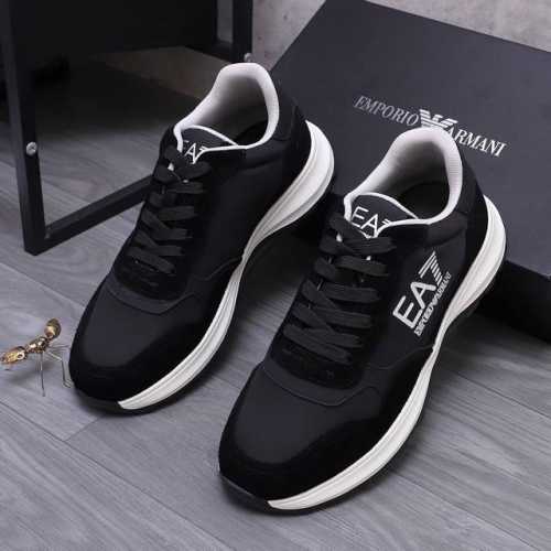 商品商标 Armani 阿玛尼 休闲鞋 正码码数: 39-44 38.45.46定做不退换 商品材料 精选磨砂牛皮拼接透气布鞋面 网内里 牛皮鞋垫 橡胶大底