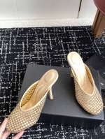 代购级 大王 25Ss 新款 Alexander Wang亚历山大王高跟鞋 女士奢侈品Alexande* Wang 原版1:1的 凹凸感带按摩的鞋垫配上注胶 L