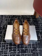 代购级 27Quai 25Ss 春夏新款 走秀款德训 拳击鞋 休闲鞋 设计理念源于拳击鞋和芭蕾舞鞋两者的结合，动感而柔美～体现了纯正的运动元素和混合的魅力 从柔