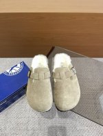 Birkenstock 秋冬经典款 勃肯拖毛里 自带优雅气质 轻松拿捏绅雅格调 进口皮毛一体鞋面 原版开模大底 澳大利亚进口羊毛里 码数：35-40 40定做