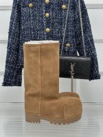 厂价短靴 中靴500 高靴 BALENCIAGA 巴黎世家情侣款滑雪系列 skiwear阿拉斯加雪地靴 完美复刻 设计师推出探索时尚界对于原创与挪用的概念、以全