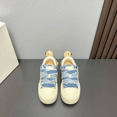 出厂：390独家顶级版本 13Demarzo 小众潮牌 24Vs 最新爆款休闲系列 圆头厚底休闲鞋 鞋子和小熊居然也能搭配到了一起，软萌可爱的小熊通过弹力纽扣固