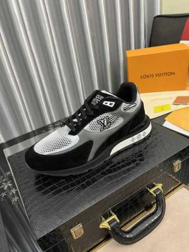 出厂价 Louls Vultton 路易威登～独特现风运动鞋。Lv专柜代购休闲鞋 男士2022专柜同步发售，意大利进口原版品牌精选原版材质 拒绝脱色磨脚 鞋底：