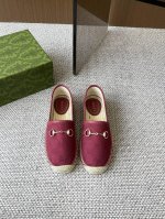 Gucci 2025Ss新款马衔扣女士新款渔夫鞋 这款鞋采用米色和深棕色Gg帆布制 成整双鞋子采购Zp开发打造 全部定制材料 独家开模大底，细节全部对版出货 连