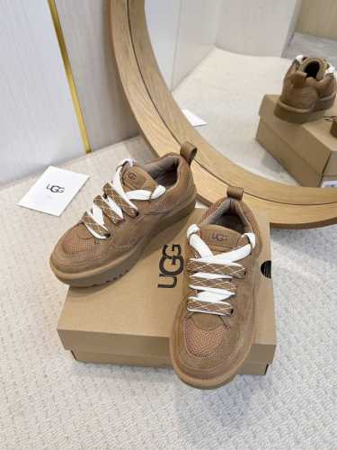 工厂批 UGG｜25SS梅尔休闲鞋 街头款 品牌经典DNA元素衍生的全新休闲鞋撞色双鞋带设计，随意DIY翻毛皮面料质感好，一款三色，码数34-41码