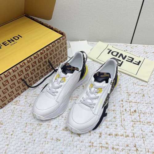 出厂 高版本 Fendi 芬迪 25Ss春夏新品Flow 男士一脚蹬运动鞋Fendi春夏新款男鞋 Fendi时尚Flow 新色来袭 潮流感十足 优质面料 舒适耐