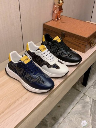 新款: 厂价 芬迪Fendi* 最新爆款休闲鞋 顶端品牌 奢侈 代购 顶级 质量 鞋面選用进口透气牛皮搭配布材质透气羊皮垫脚 精细做工 原版个性时尚柔软橡膠耐磨