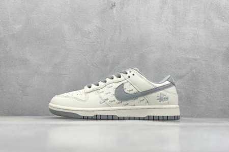 400 現貨 终端放店 Xc版 Nk Sb Dunk Low 斯图西联名 浅灰拉丝勾 周年高端定制 低帮休闲板鞋 #定制鞋盒 大厂纯原品质出货 超高清洁度 皮料 - 点击图像关闭