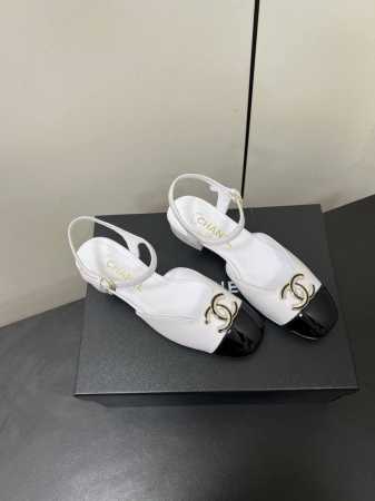 P360Chanel 25P小香双C扣粗跟中空玛丽珍单鞋低跟跟凉鞋 本季最仙玛丽珍大爆款，每一期玛丽珍都被抢光，今年衣橱的Top肯定属它了，上脚百搭超显瘦，真的 - 点击图像关闭