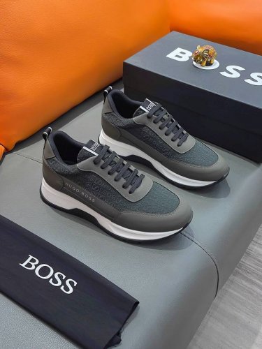 商品名称 Boss 波士 实价 正规码数: 38-44 休闲鞋 商品材料 精选 牛皮鞋面 舒适羊皮内里 原厂大底