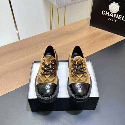 顶级版本 CHANEL 香奈儿2024秋冬新款厚底乐福鞋 单鞋、小皮鞋 认准我家细节实拍注意区分普通版 专柜同步！！本系列现已登陆发售！！原版购入开发！ 简约小