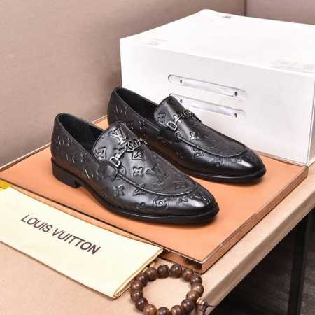水染牛里 Louis Vuitton* 高端 路家 年专柜最新款 正装商务皮鞋原版最高品质！进口意大利小牛皮面料牛皮内里 原版大底 正装码数:3845 - 点击图像关闭