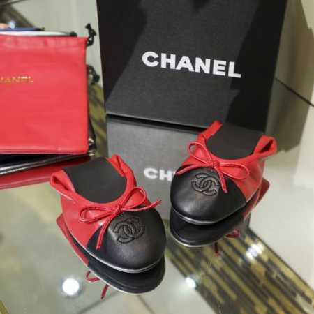 冲量价: 小香全皮升级版 时尚舒适蛋卷鞋 ---chanel 同款蝴蝶系带限量版---完美再现香式经典款 独家上新以其永恒经典的象征 专柜同步，面料柔软绵羊皮 - 点击图像关闭