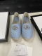 GUCCI 长期做货 最新！春夏清爽色系一字渔夫鞋 市场顶级版本，官网同步，永不过时，超级舒适，四季都可以穿，上脚超美绗缝真皮徽标渔夫鞋。 鞋面：采用特殊进口羊
