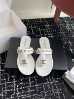 代购级 官网同步盒包装 Chanel 香奈儿 25Ss 夏季新款 夹脚人字拖 海滩必备款 Chanel2025香奈儿最新爆款 夏季夹脚拖鞋、百搭显脚瘦气质款，颜
