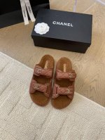 发泡大底版本 Chanel 24新款羊毛魔术贴凉鞋系列 秋冬羊毛系列版本 高版本 内里全羊毛 Size:35-39 其他码数定做