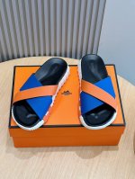 Hermès 顶级 Size:39-44 38.45 46定做 Herme*H家 爱马仕 男士凉鞋拖鞋-原版复刻 购入原版一比一打造，大底私模，每个颜色对应的